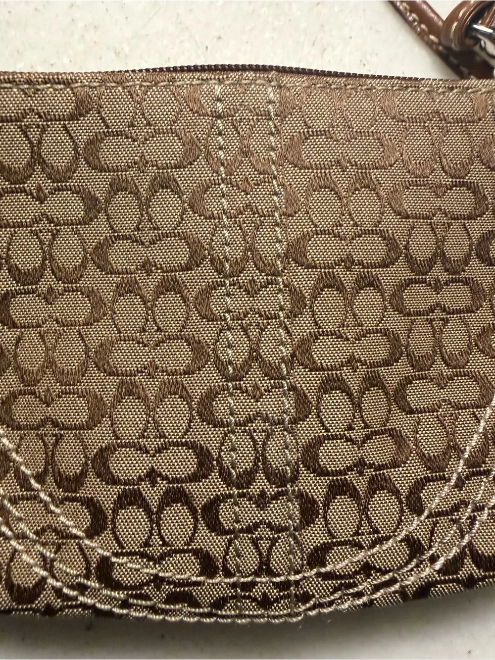 Vintage Coach Soho Wristlet